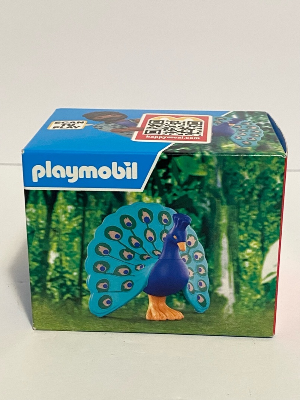 Mcdonald’s Playmobil Collectibles Peacock Figure New In Box 2026 Toy